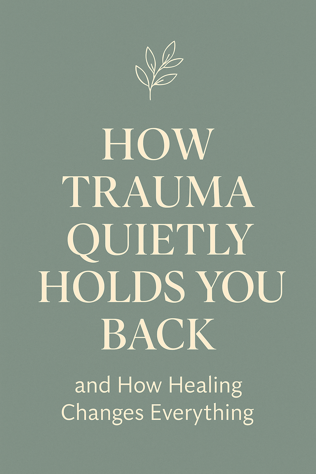 How Trauma Quietly Holds You Back (and How Healing Changes&nbsp;Everything)